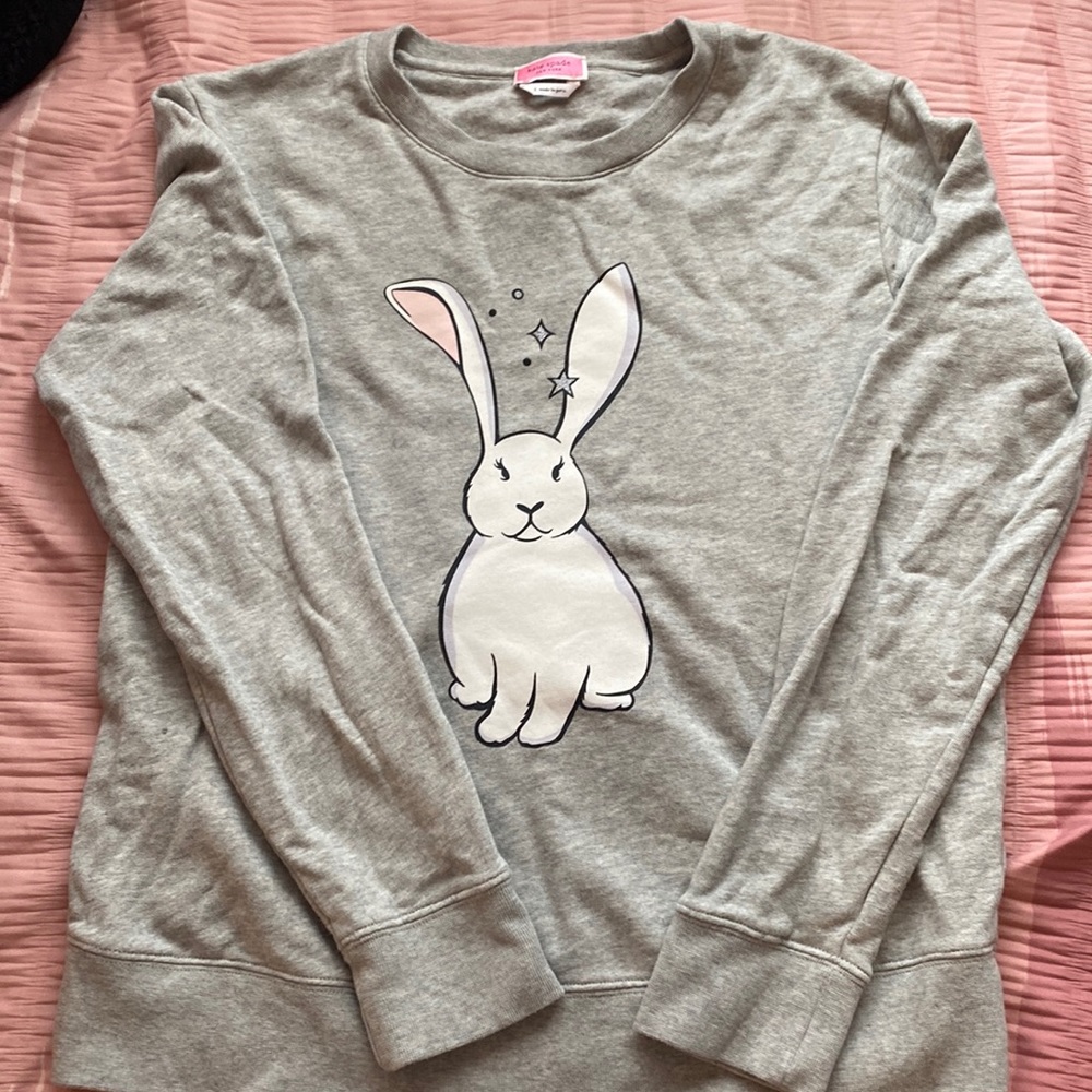 Kate spade size small gray crewneck
